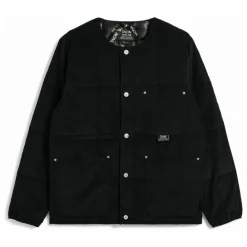 Best Veste Col Rond Velours Côtelé | Homme Doudounes, Parkas, Vestes