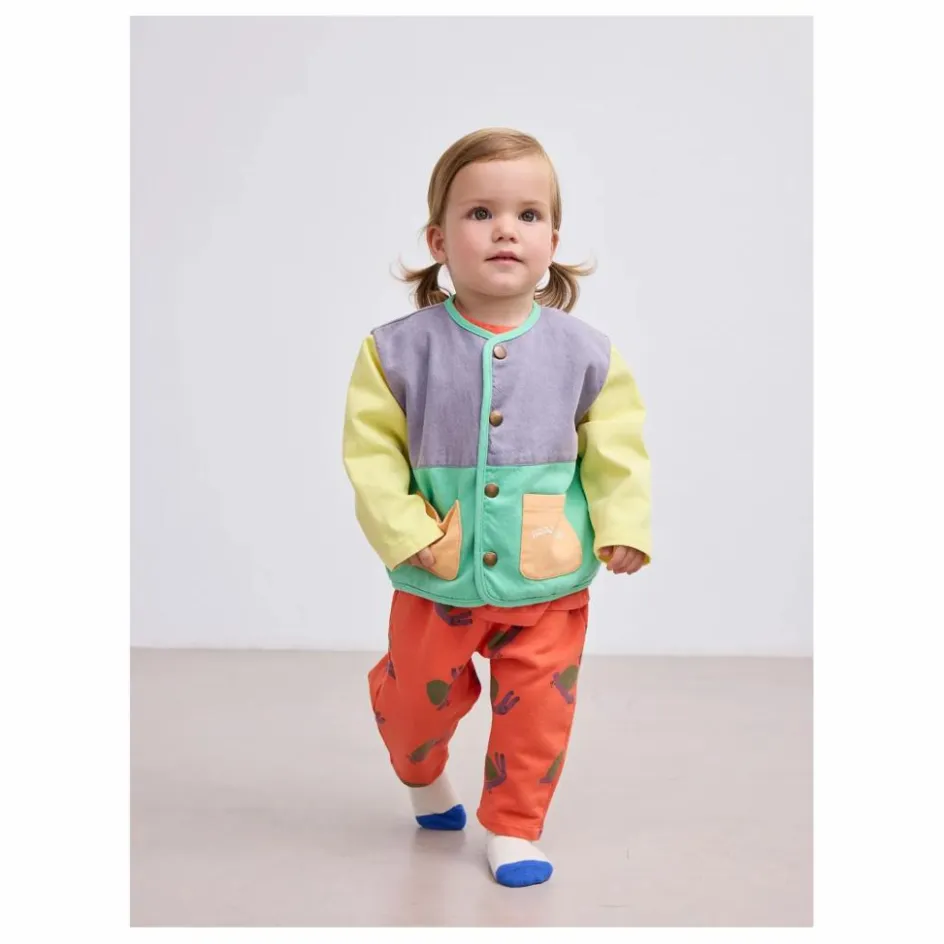 Bobo Choses Manteaux, Blousons, Pilotes*Veste Colorblock Fibres Recyclées |