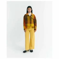 Femme Thinking Mu Vestes, Blousons*Veste Creek Blanket Frans Coton Bio |
