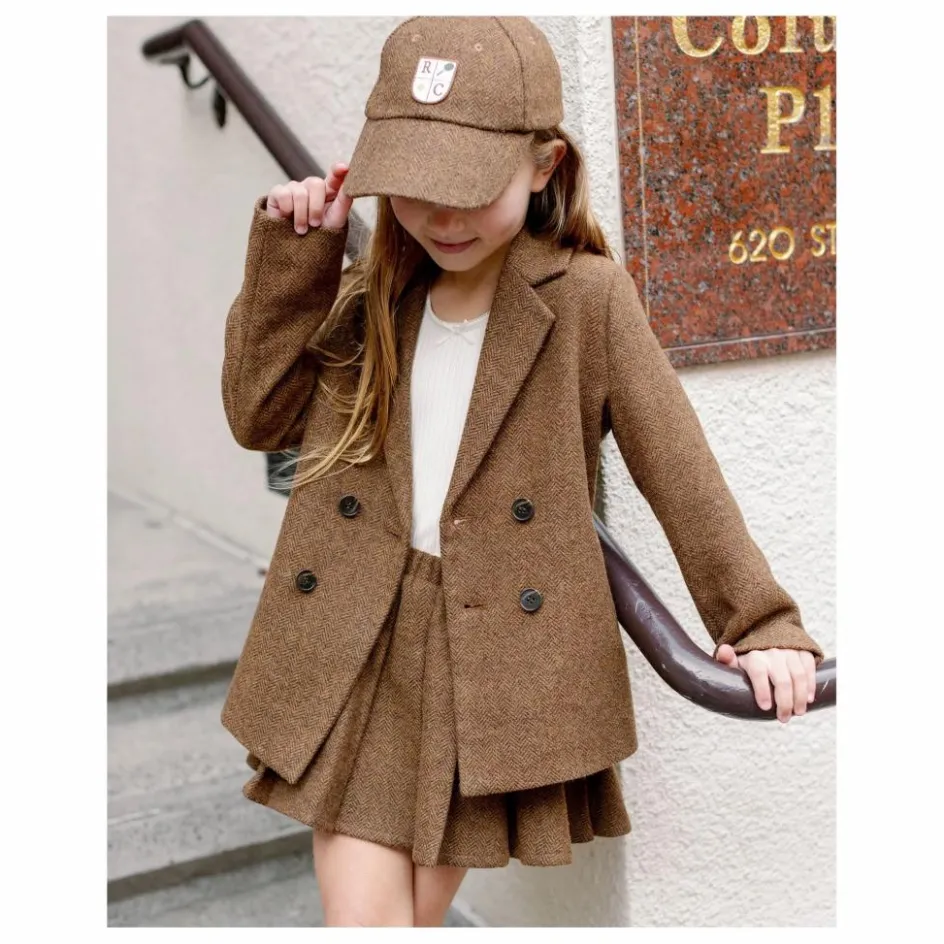 Rylee + Cru Veste Croisée Mini ||Enfant Manteaux, Blousons