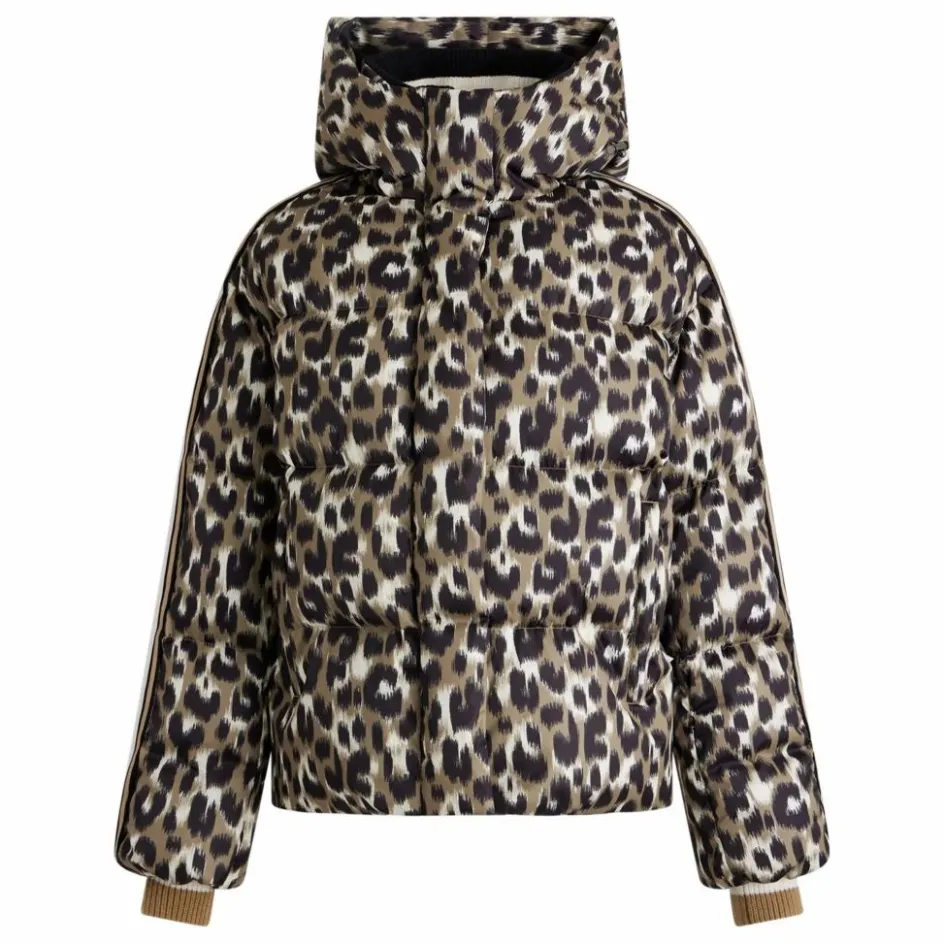 Fusalp Veste de Ski Ada Léopard ||Femme Manteaux, Parkas