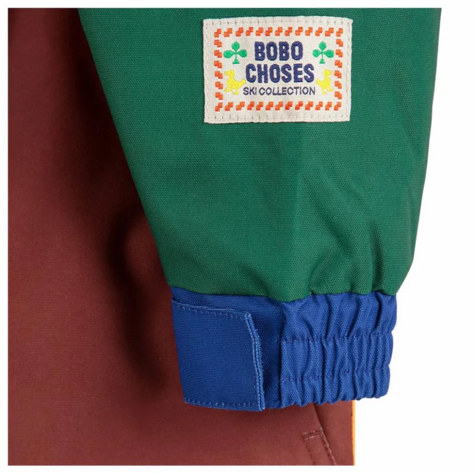 Bobo Choses Veste de ski Colorblock Fibres Recyclées | Bleu