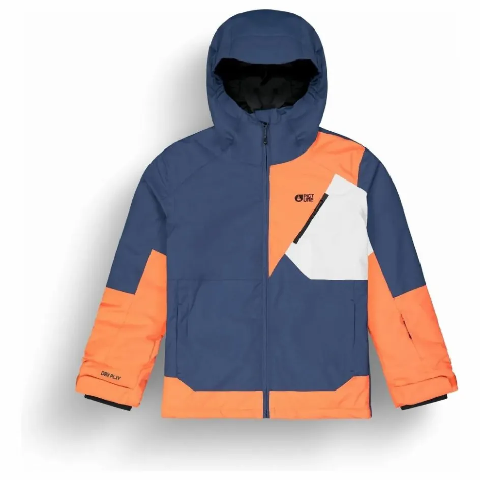 Picture Veste de Ski Daumy Fibres Recyclées | Orange
