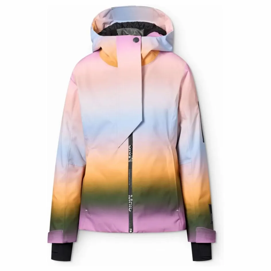 Best Molo Veste de Ski Pearson Rainbow | Rose pâle