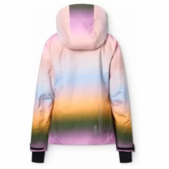 Best Molo Veste de Ski Pearson Rainbow | Rose pâle