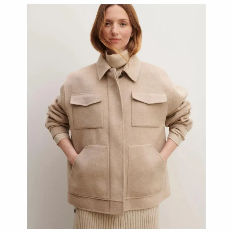 Outlet Veste Double Face Laine | Femme Vestes, Blousons