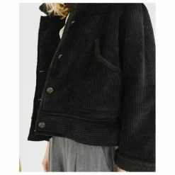 Discount Veste Doudou Sheep Velours Côtelé | Femme Vestes, Blousons