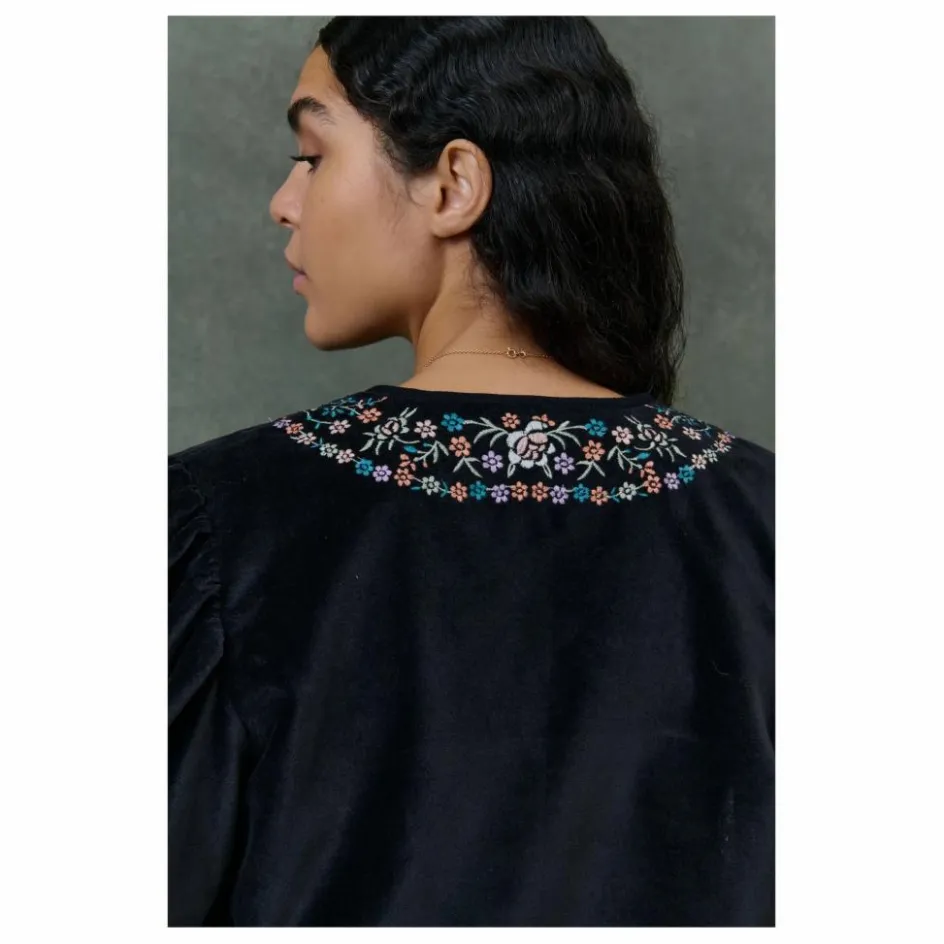 Louise Misha Veste Duras Velours - Collection Femme ||Femme Vestes, Blousons