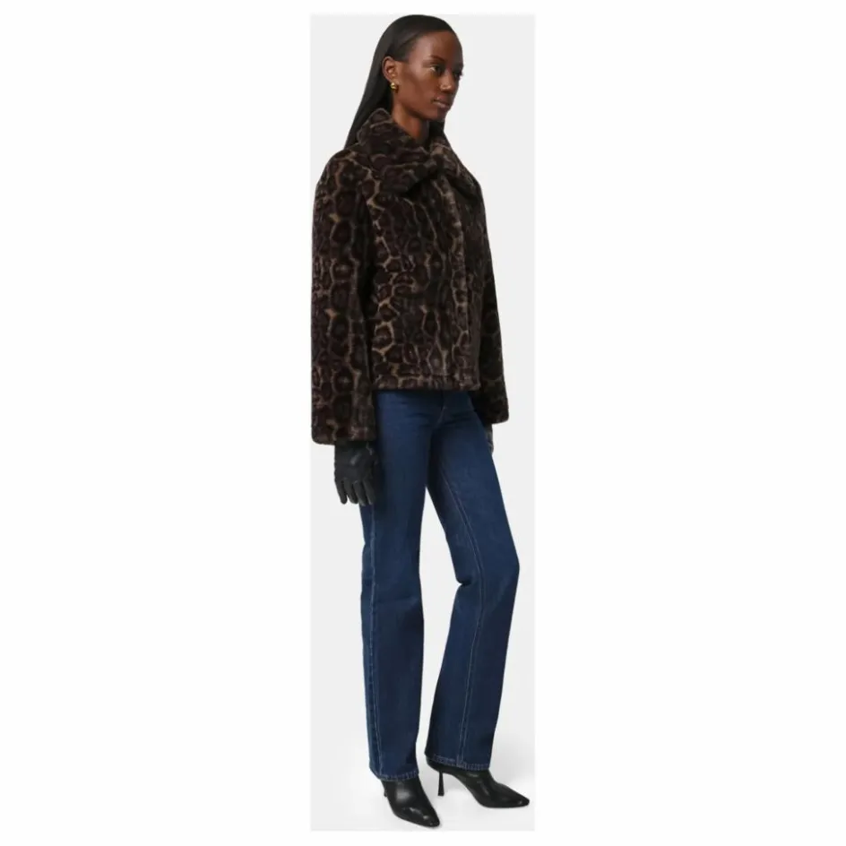 Clearance Veste Elis Léopard Fibres Recyclées | Femme Vestes, Blousons