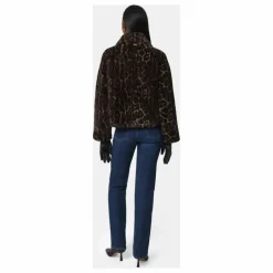 Clearance Veste Elis Léopard Fibres Recyclées | Femme Vestes, Blousons