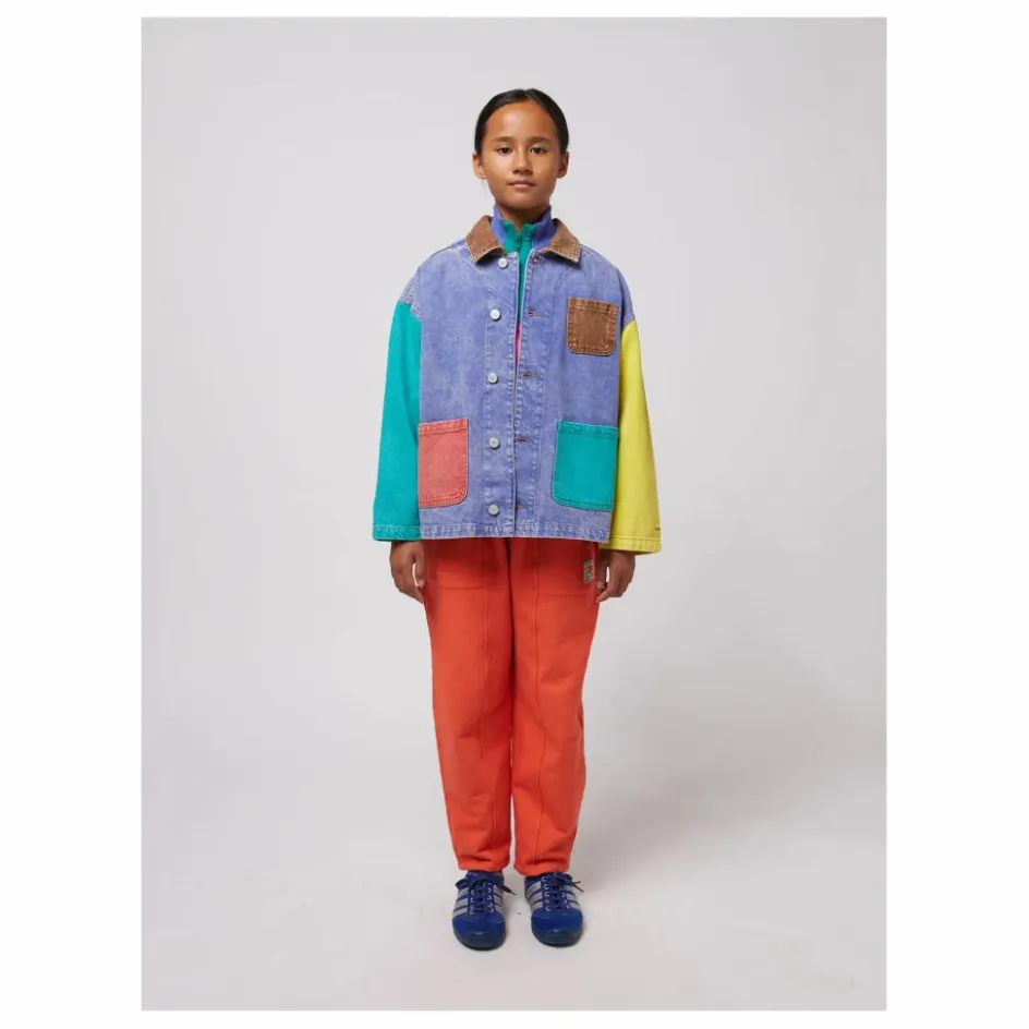 Enfant Bobo Choses Manteaux, Blousons|Manteaux, Blousons*Veste en Jean Colorblock Coton Bio |