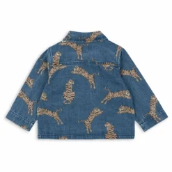 Konges Sløjd Veste en Jean Magot Tigres Coton Bio ||Enfant Manteaux, Blousons|Manteaux, Blousons, Pilotes