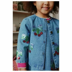 Konges Sløjd Veste en Jean Sequins Magot Coton Bio ||Enfant Manteaux, Blousons