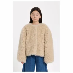 Sale Hundred Pieces Veste Façon Fourrure Lucky | Beige