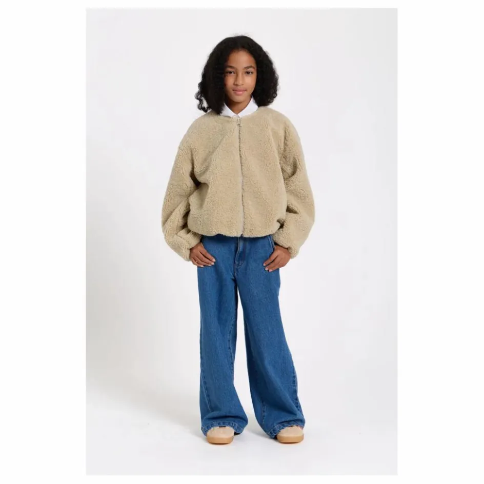 Smallable Kid Veste Façon Sherpa Chance ||Enfant Manteaux, Vestes|Manteaux, Blousons