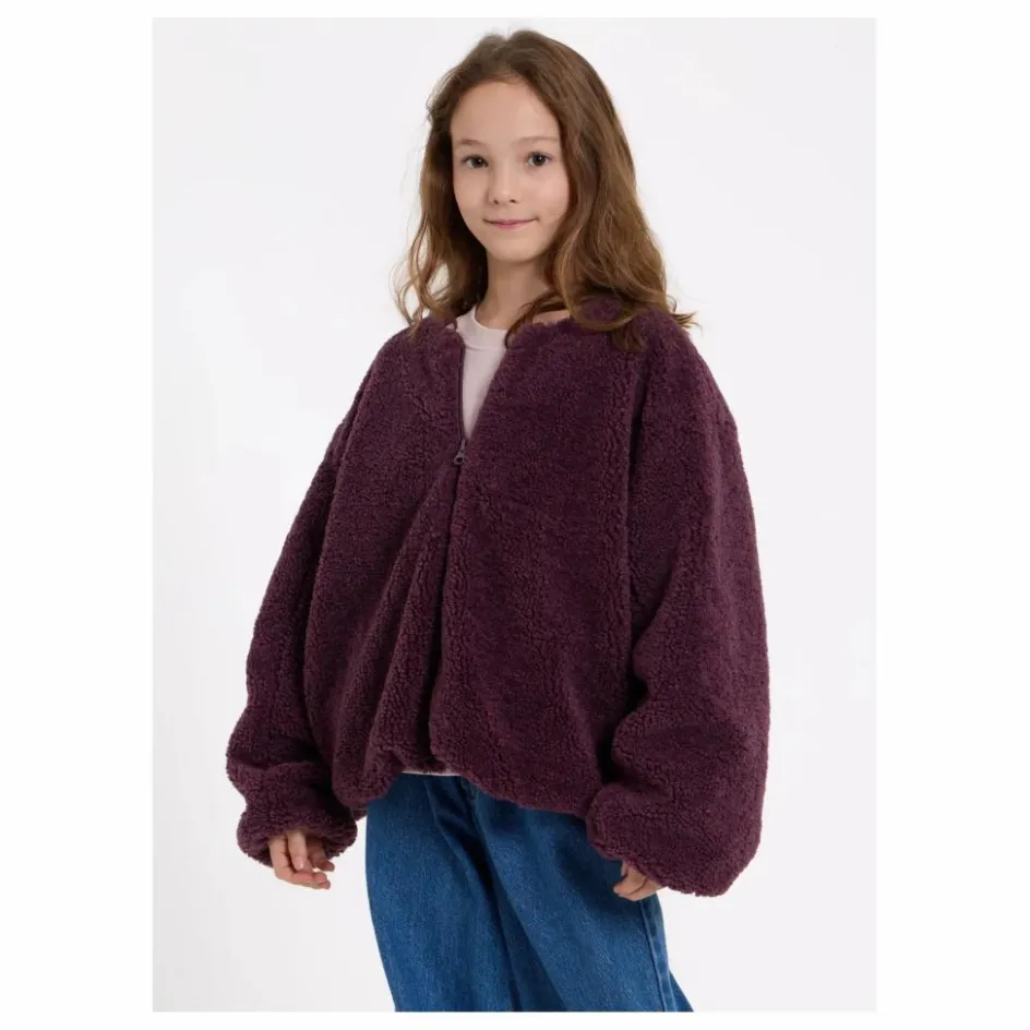 Online Smallable Kid Veste Façon Sherpa Chance | Violet