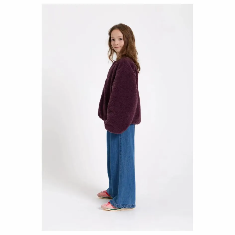 Online Smallable Kid Veste Façon Sherpa Chance | Violet
