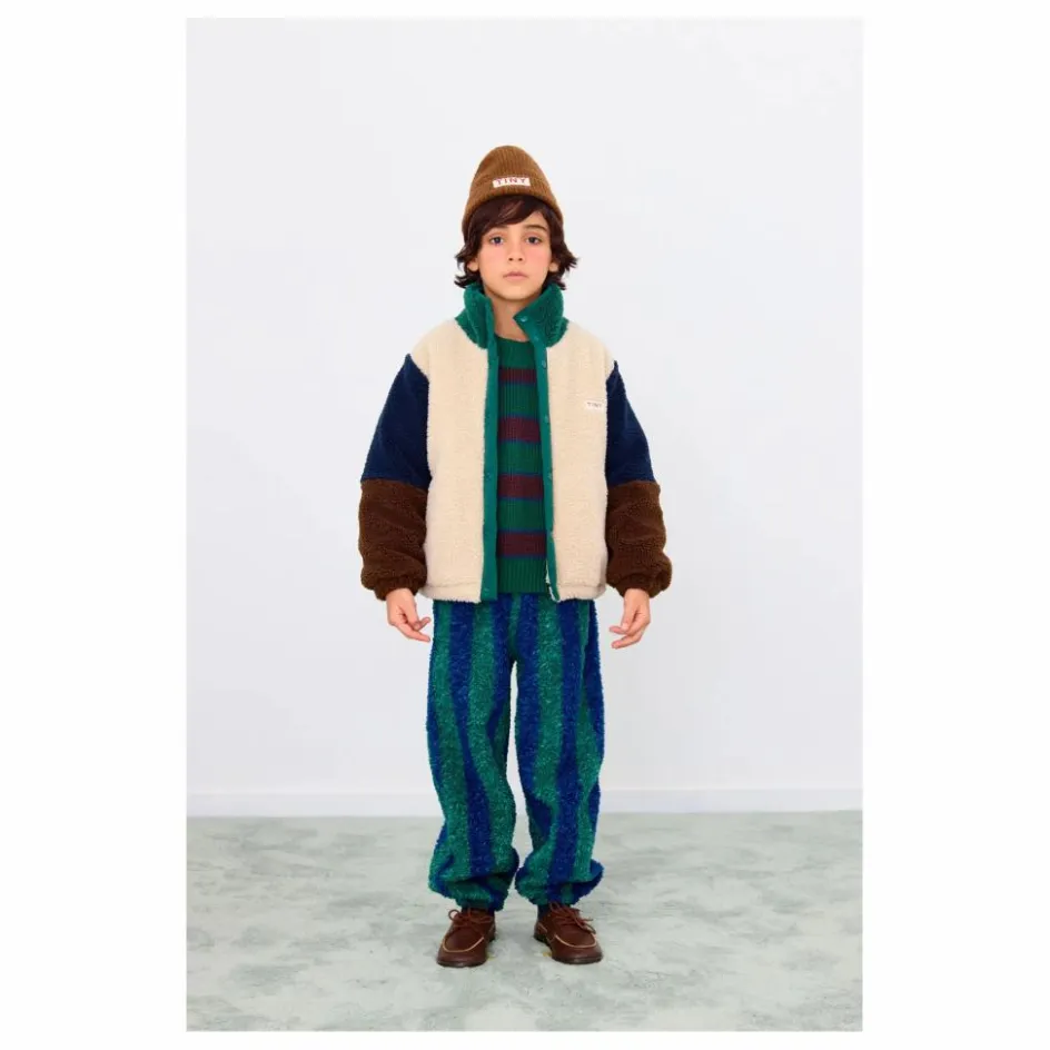 Enfant Tinycottons Manteaux, Blousons|Manteaux, Blousons*Veste Façon Sherpa Colorblock |