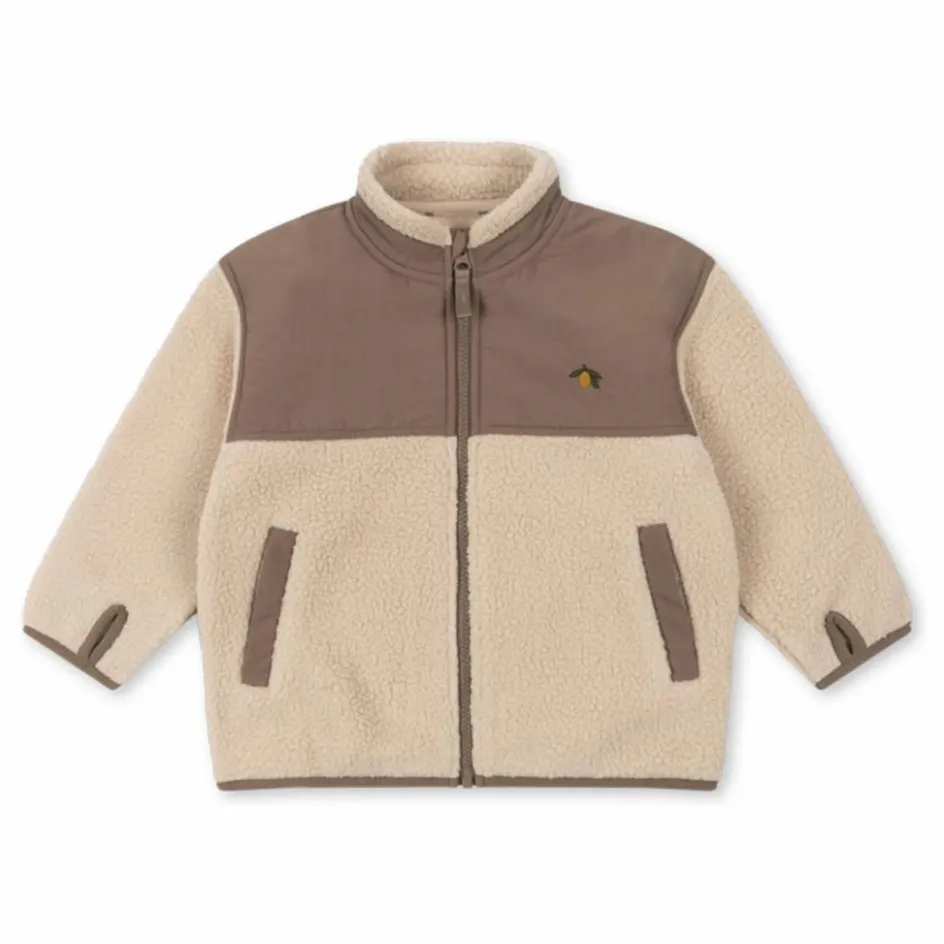 Konges Sløjd Veste Façon Sherpa Flynn Fibres Recyclées ||Enfant Manteaux, Blousons|Manteaux, Blousons