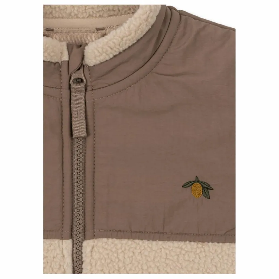 Konges Sløjd Veste Façon Sherpa Flynn Fibres Recyclées ||Enfant Manteaux, Blousons|Manteaux, Blousons