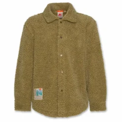AO76 Veste Façon Sherpa Hahoe | Jaune vert