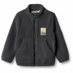 Wheat Veste Façon Sherpa Helge Fibres Recyclées | Noir