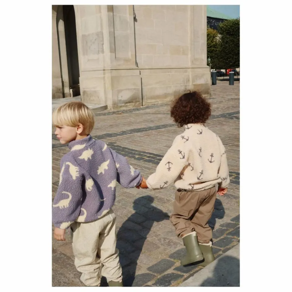 Online Veste Façon Sherpa Jody Ancres Fibres Recyclées | Enfant Manteaux, Blousons|Manteaux, Blousons