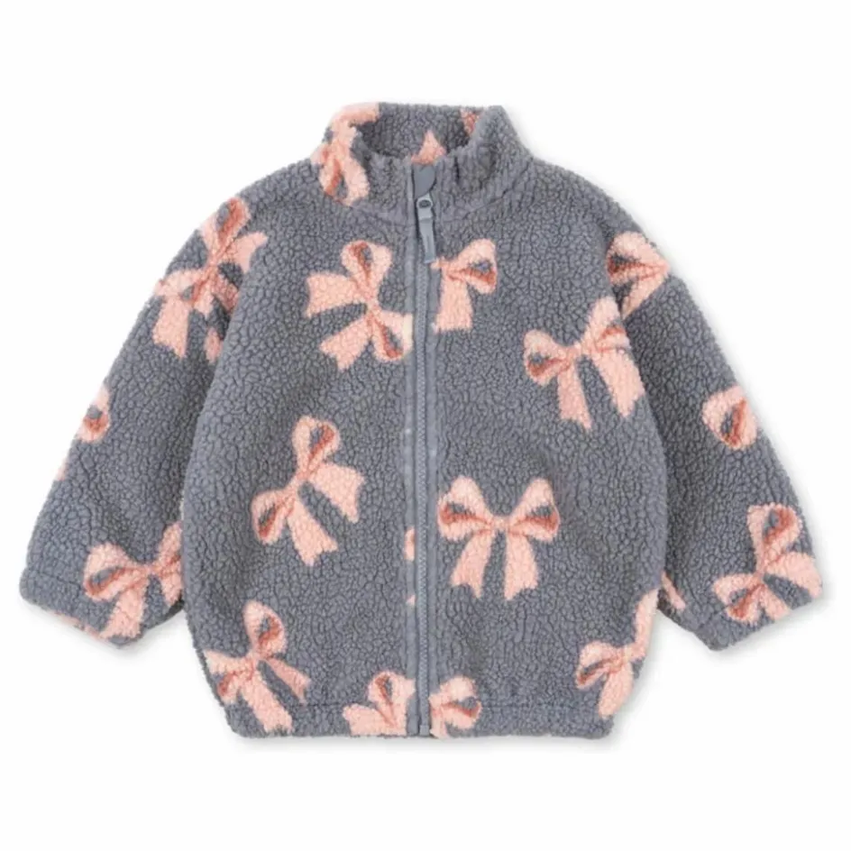 Sale Konges Sløjd Veste Façon Sherpa Jody Fibres Recyclées | Mauve