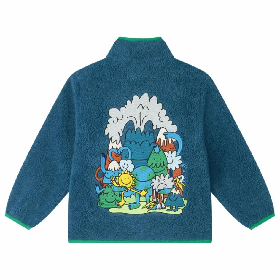 Enfant Stella McCartney Kids Manteaux, Blousons|Manteaux, Blousons*Veste Façon Sherpa Terre |