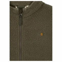 Clearance Konges Sløjd Veste Façon Sherpa Thermy Citron | Vert kaki