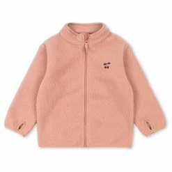 Konges Sløjd Veste Façon Sherpa Thermy Cerises ||Enfant Manteaux, Blousons|Manteaux, Blousons, Pilotes