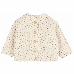 Clearance Búho Veste Fourrée Bébé Coton Bio | Ivoire