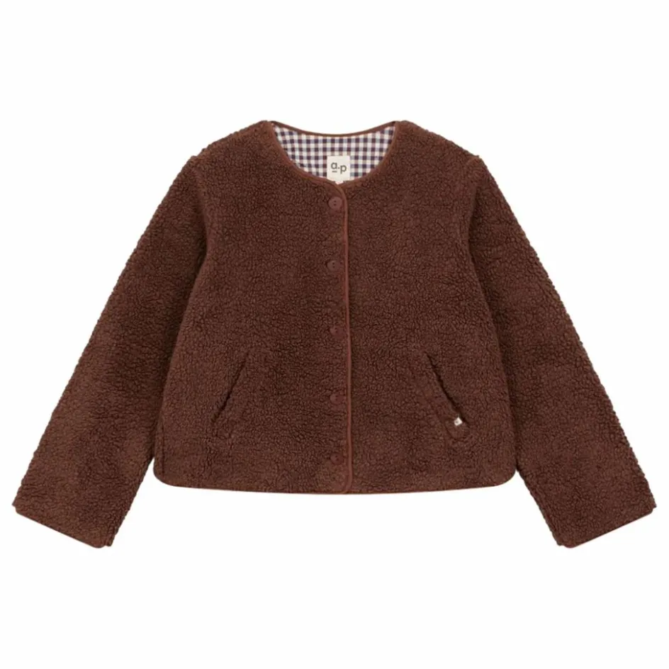 a.p Veste Gerdie Sherpa Coton Bio ||Femme Vestes, Blousons