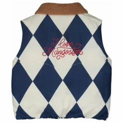 Discount Maison Mangostan Veste Harlequin | Ivoire