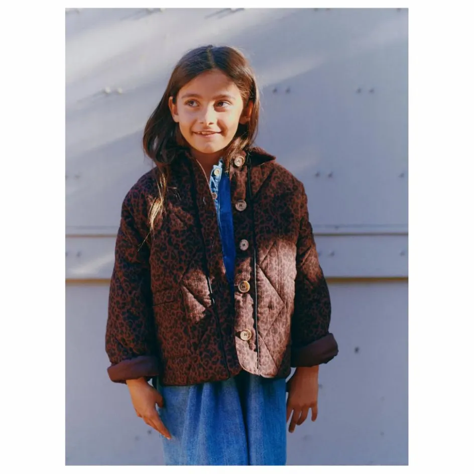 Marlot Paris Veste Henriette Léopard ||Enfant Manteaux, Blousons