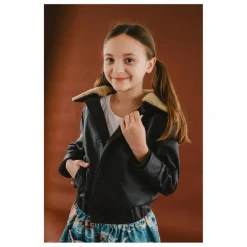 Enfant Fille Garçon Manteaux, Blousons|Manteaux, Blousons*Veste Hold Ya Horses Col Sherpa Cuir |