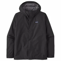 Sale Patagonia Veste Imperméable Jackson Glacier Fibres Recyclées | Noir