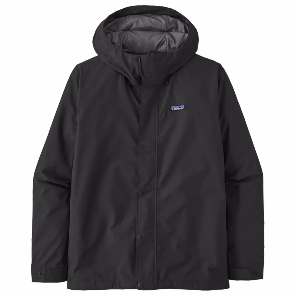 Sale Patagonia Veste Imperméable Jackson Glacier Fibres Recyclées | Noir