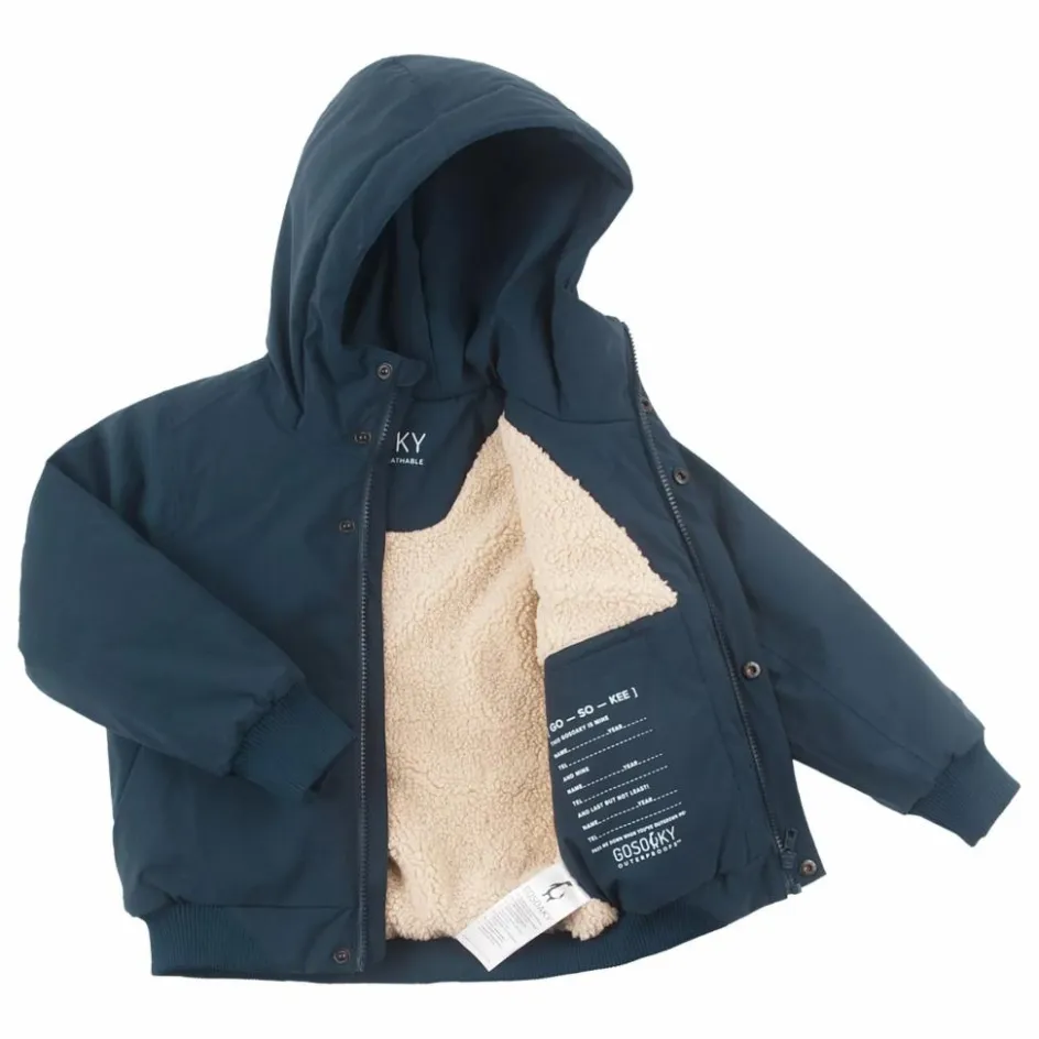 Best Gosoaky Veste Imperméable Lazy Sloth | Bleu marine