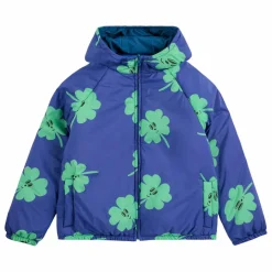 Bobo Choses Veste Imperméable Réversible Trèfles Fibres Recyclées ||Enfant Manteaux, Blousons