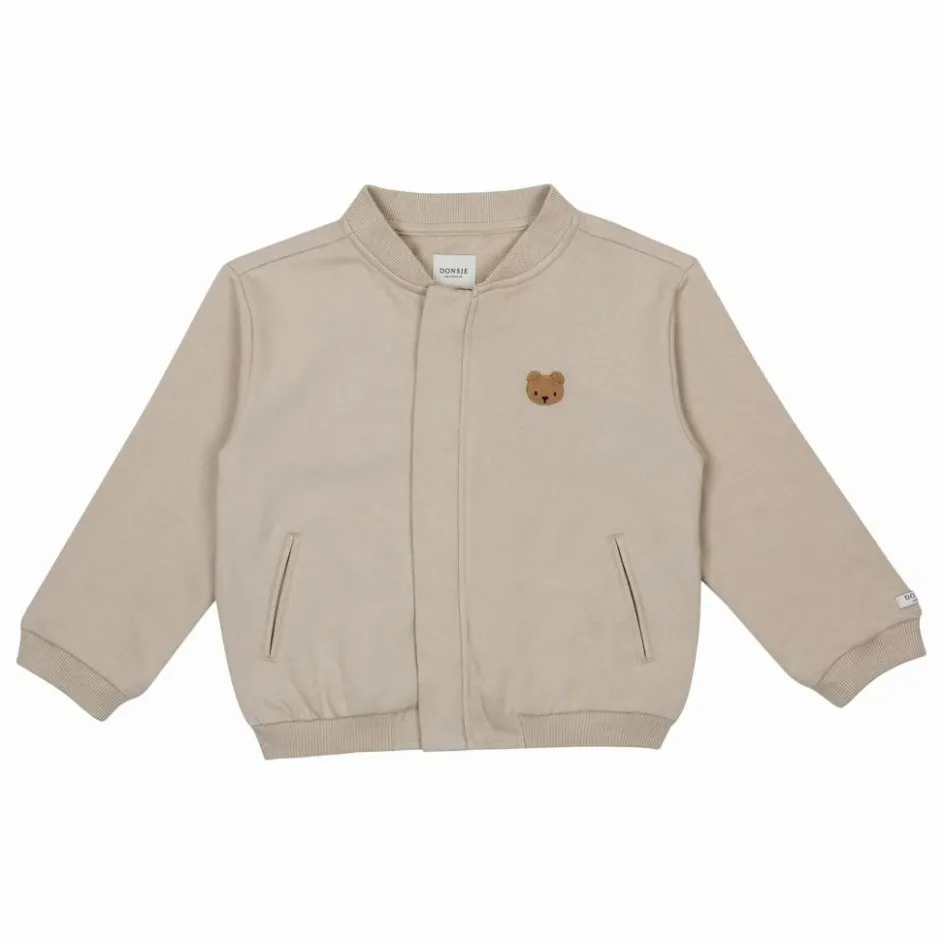 New Donsje Veste Jansan Ours Coton Bio | Beige