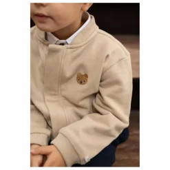 New Donsje Veste Jansan Ours Coton Bio | Beige