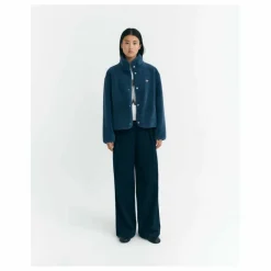Sale Thinking Mu Veste Kourtney Fibres Recyclées | Bleu