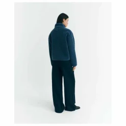Sale Thinking Mu Veste Kourtney Fibres Recyclées | Bleu