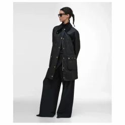 Femme Barbour Vestes, Blousons*Veste Longue Beadnell Cirée |