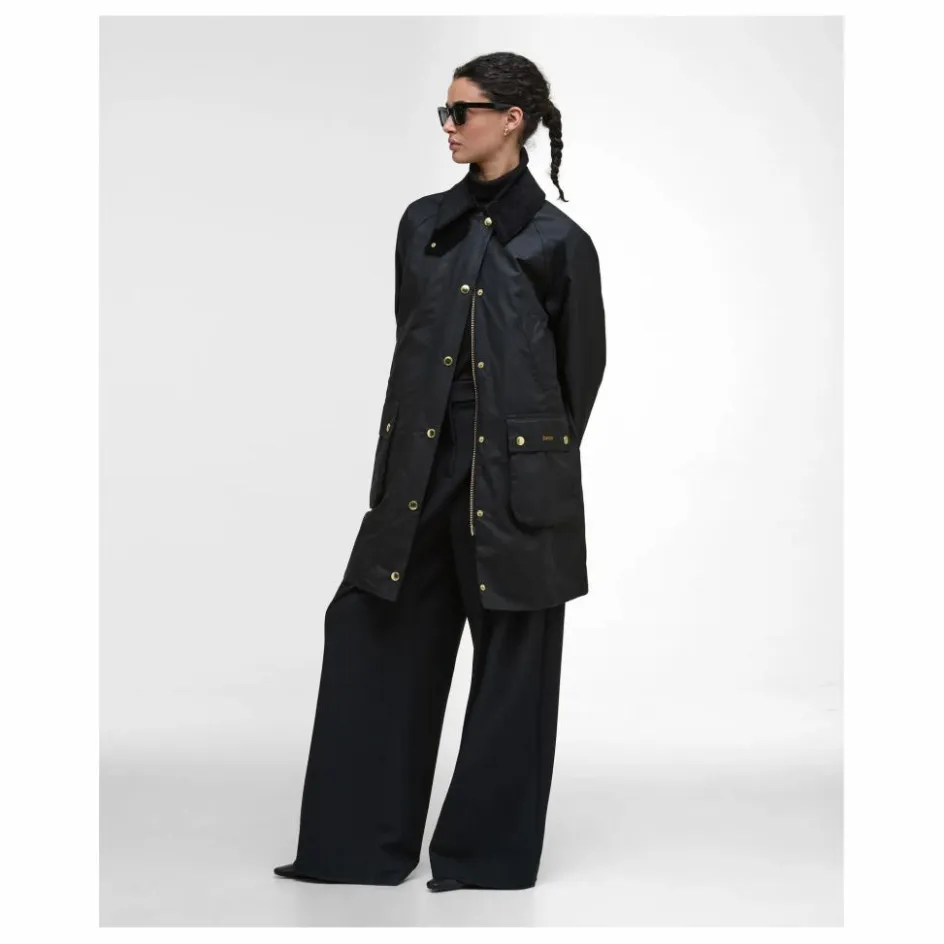 Femme Barbour Vestes, Blousons*Veste Longue Beadnell Cirée |