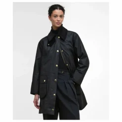 Femme Barbour Vestes, Blousons*Veste Longue Beadnell Cirée |