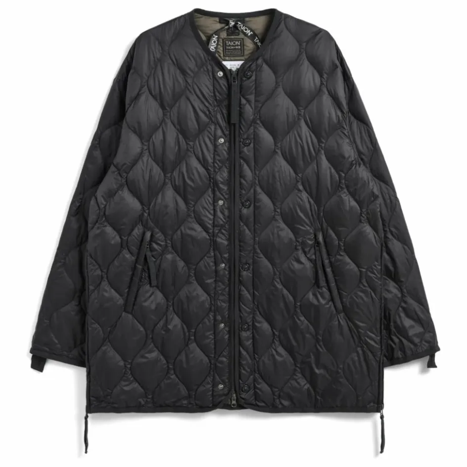Femme Taion Manteaux, Parkas|Doudounes, Parkas, Vestes*Veste Longue Military Matelassée Unisexe |