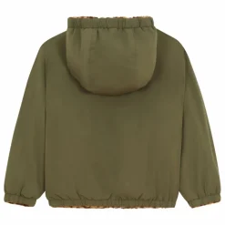 Hundred Pieces Veste longue moltonnée | Vert kaki