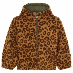 Hundred Pieces Veste longue moltonnée | Vert kaki